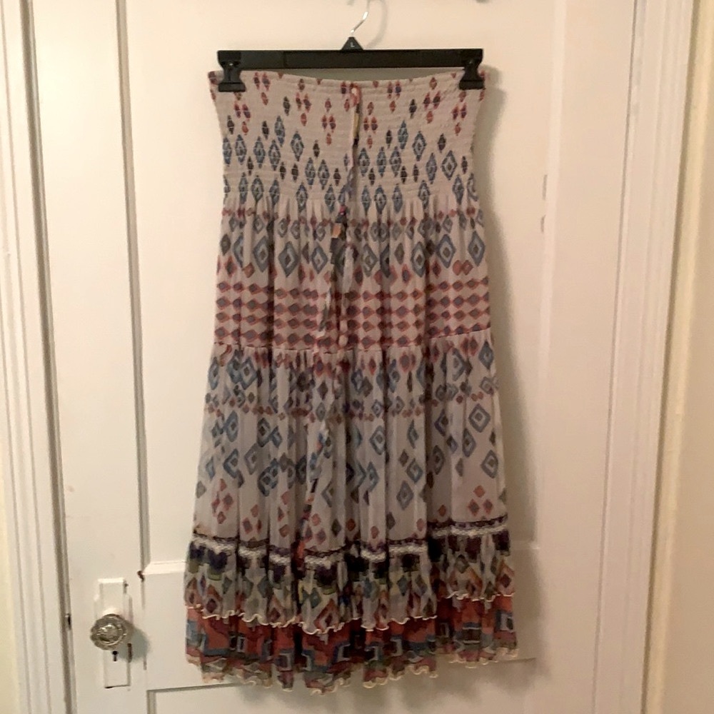 Lapis brand skirt or strapless dress